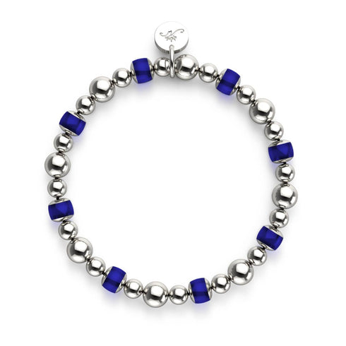 Chromata | Argent | Bracelet avec pierres d'humeur